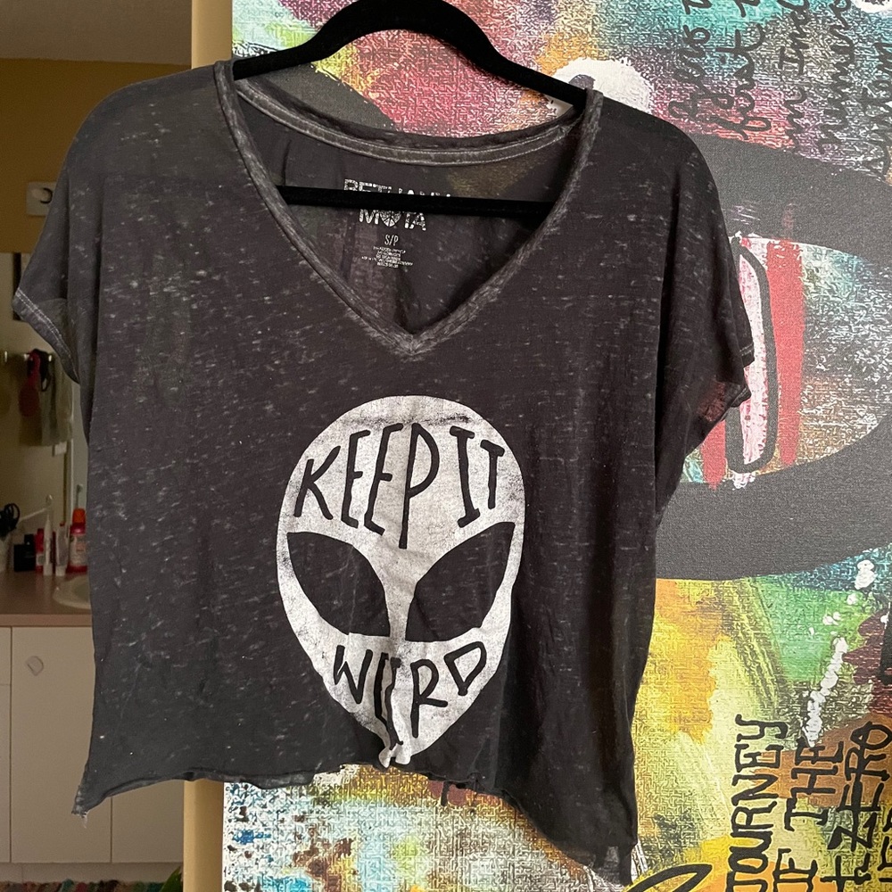 Alien Crop Top